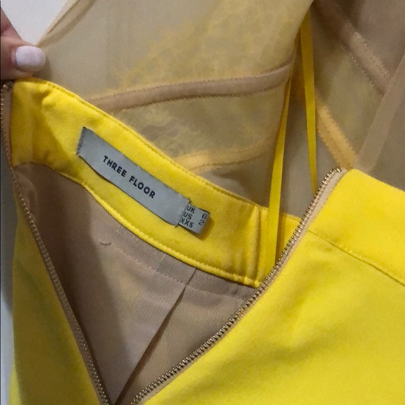 Three Floor Playsuit in Nude & Sunshine - Picture 4 of 7